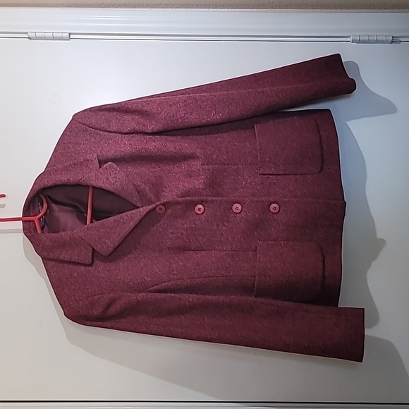 Laura Ashley 100% Wool Jacket Size 10 - Picture 1 of 13